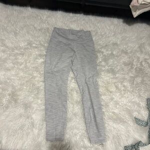 Lululemon Athletica Light Gray Leggings